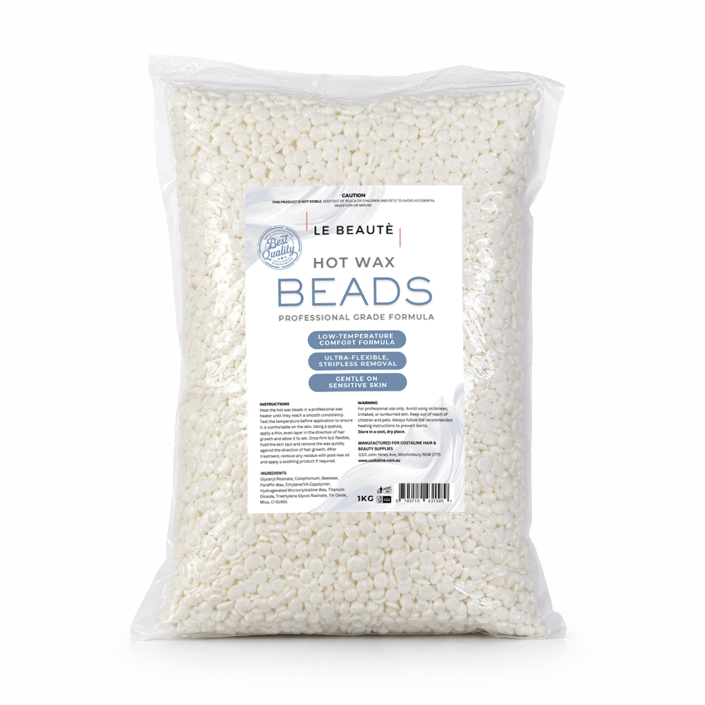 Le Beaute Hot Wax Beads Coconut 1kg