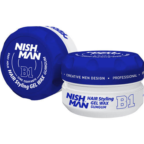 Nish Man Hair Styling Aqua Gel Wax B1 Gumgum 150ml