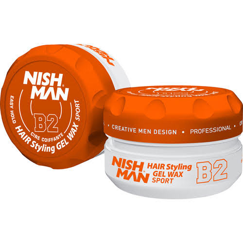 Nish Man Hair Styling Aqua Gel Wax B2 Sport 150ml