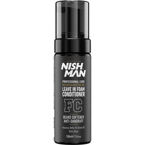 Nish Man Beard & Mustache Leave-In Foam Conditioner 150ml
