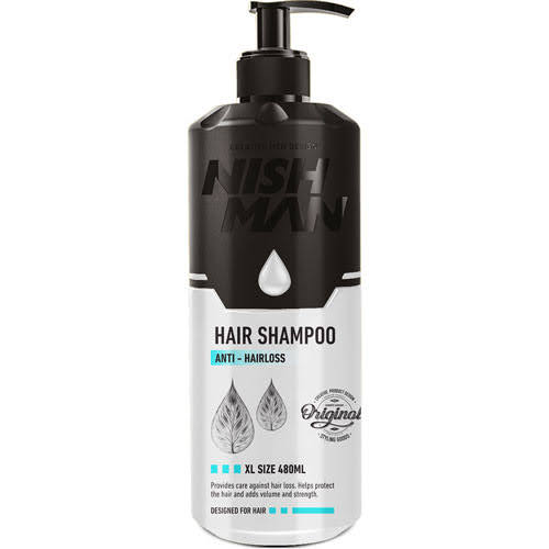 Nish Man Hair Shampoo Anti-Hairloss 480ml