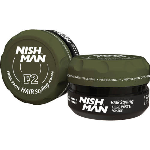 Nish Man F2 Series Hair Styling Fibre Paste Pomade 100ml