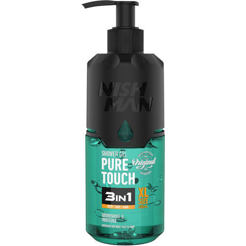Nish Man Shower Gel Pure Touch 480ml