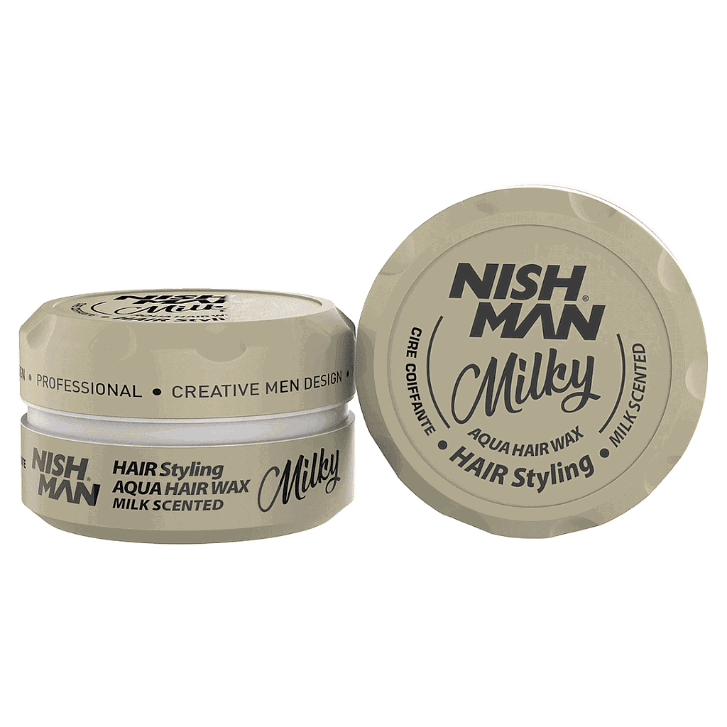 Nish Man Hair Styling Aqua Wax Milky 150ml