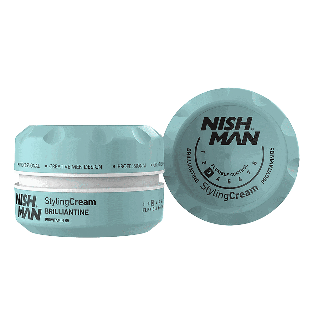 Nish Man Hair Styling Cream Brilliantine 150ml