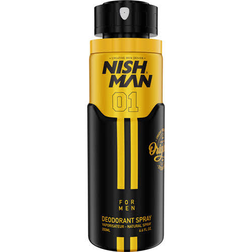 Nish Man Deodorant Spray 01 200ml