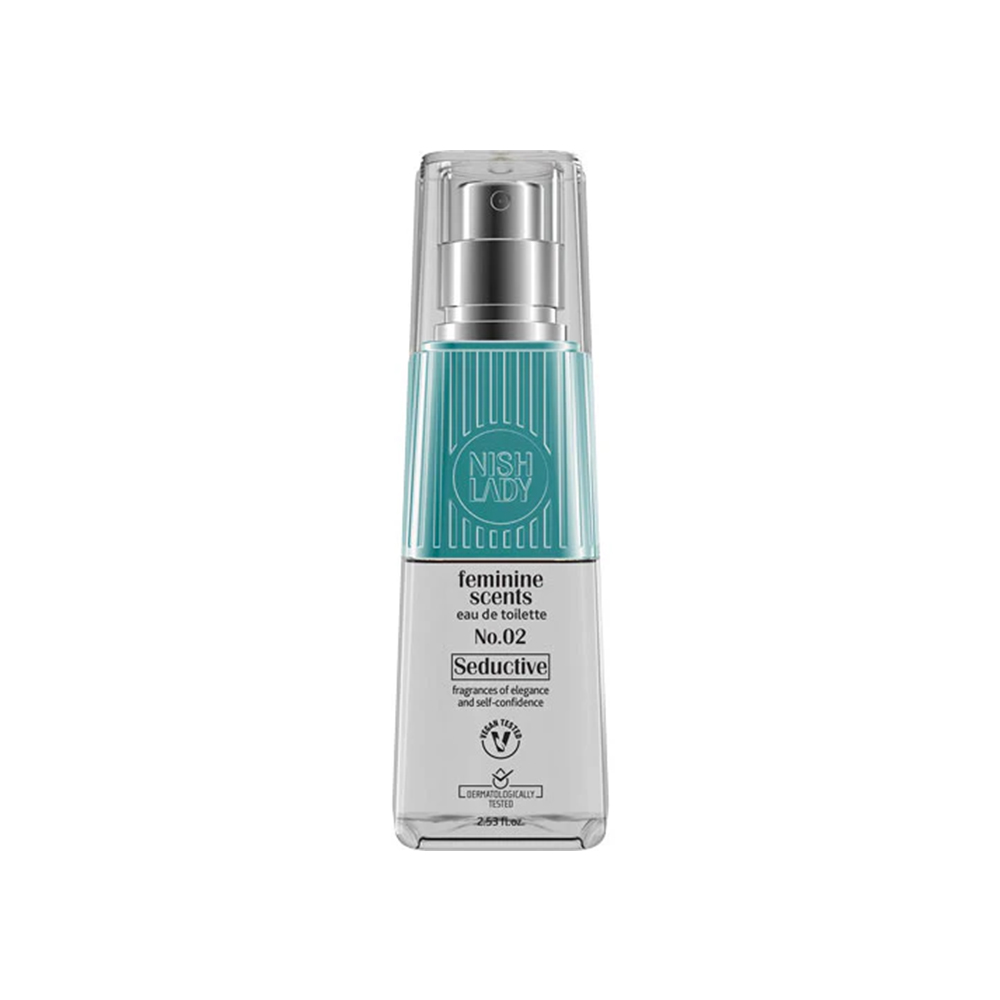 Nish Lady Feminine Scents Edt Perfume Seductive No.2 75ml