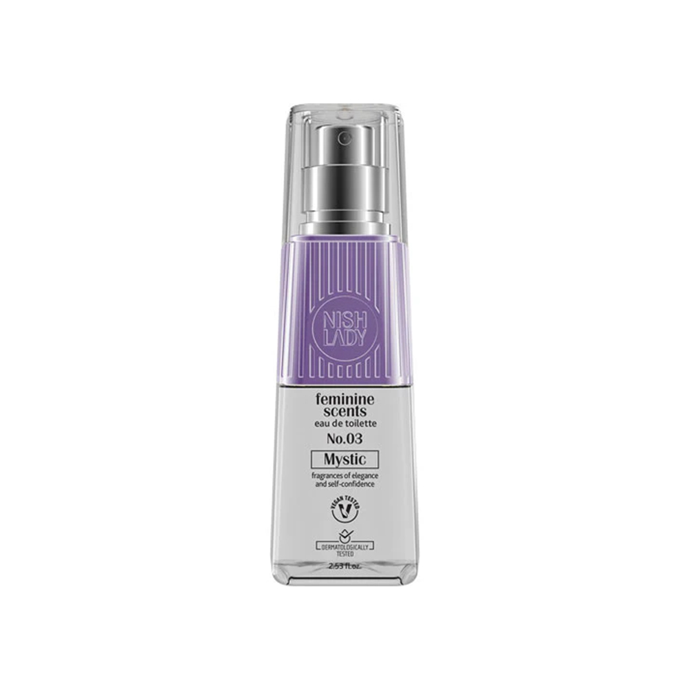 Nish Lady Feminine Scents Edt Perfume Mystic No.3 75ml