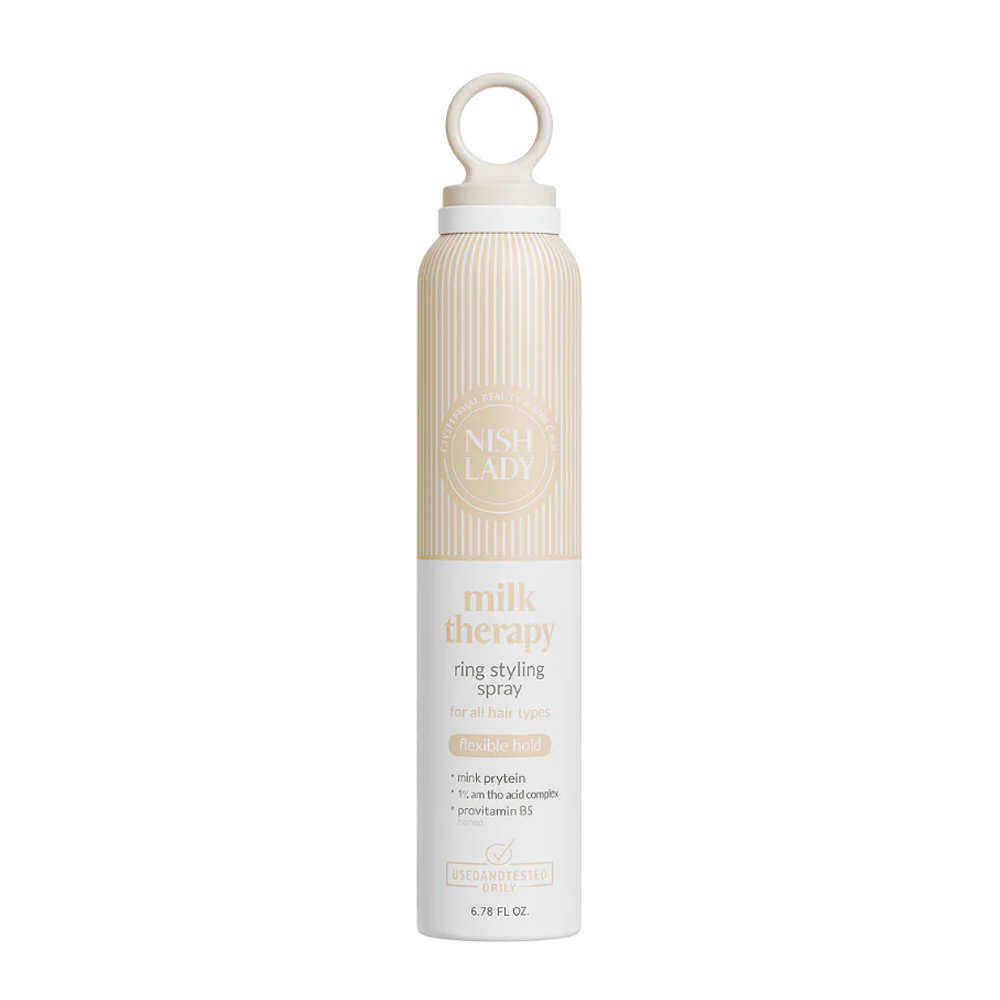 Nish Lady Milk Therapy Ring Styling Spray 200ml