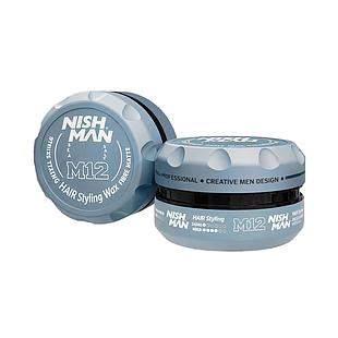 Nish Man M12 Series Sea Salt Fibre Matte 100ml