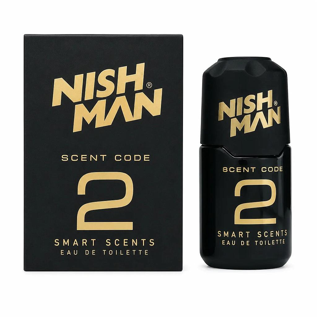 Nish Man Smart Scents No.2 ‘Bergamot & Elegant Florals’ Eau de Toilette 94ml