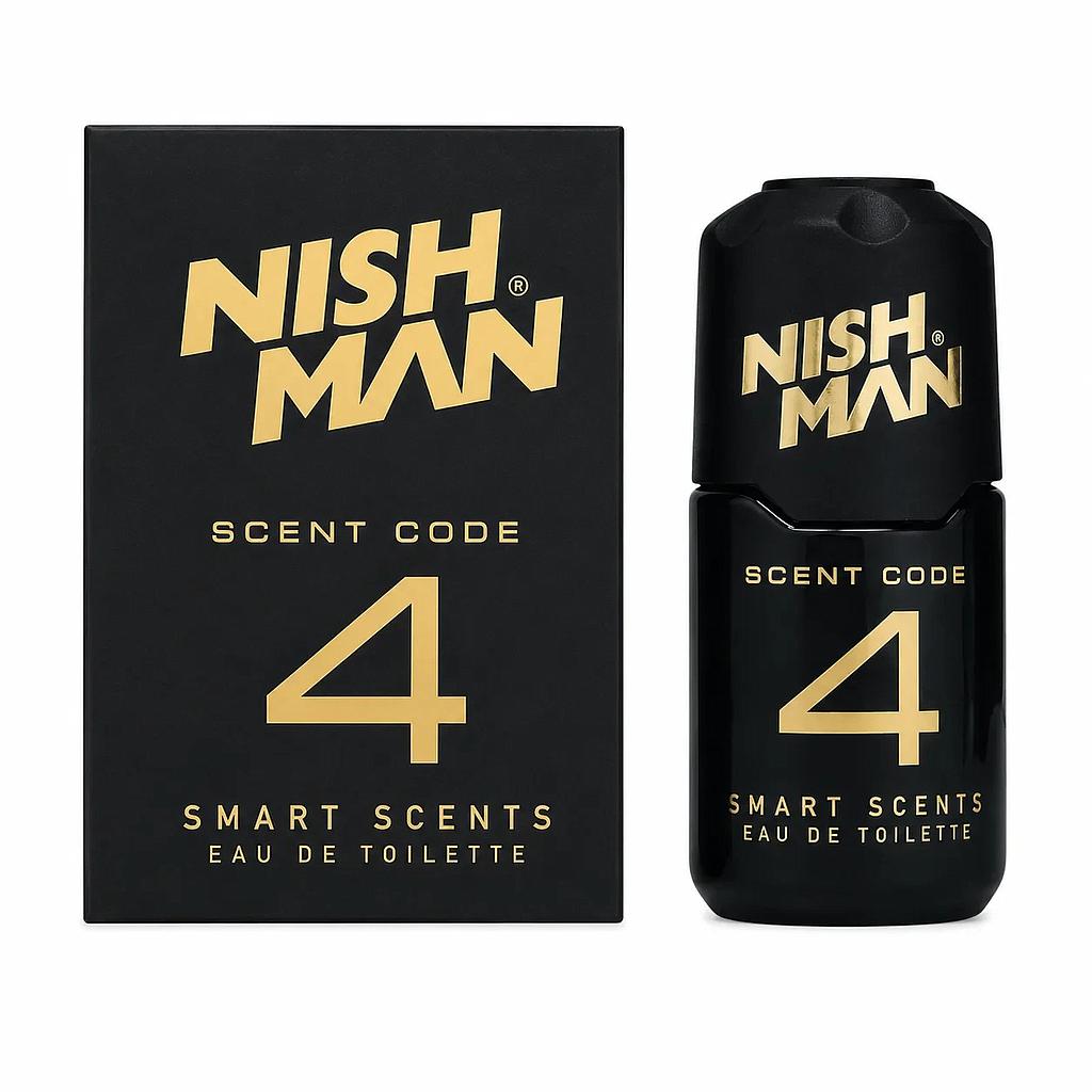 Nish Man Smart Scents No.4 ‘Mediterranean Citrus & Cedarwood’ Eau de Toilette 94ml