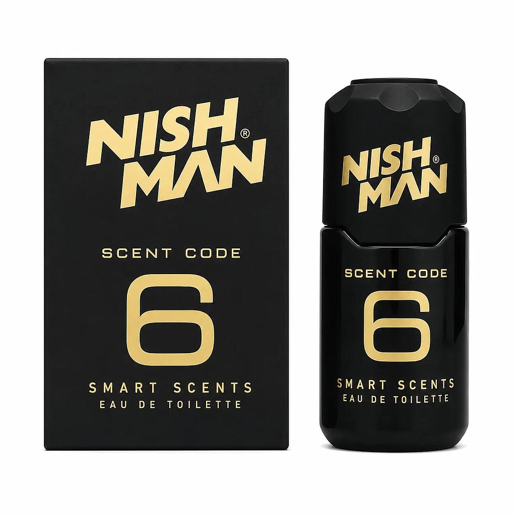 Nish Man Smart Scents No.6 ‘Warm Spices & Rich Woods’ Eau de Toilette 94ml