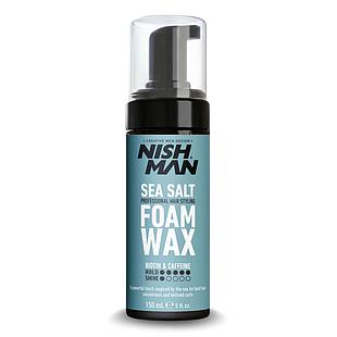 Nish Man Hair Styling Sea Salt Foam Wax 150ml