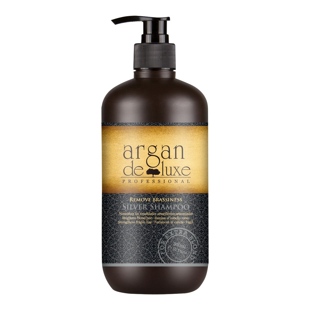 Argan Deluxe Remove Brassiness Silver Shampoo 300ml