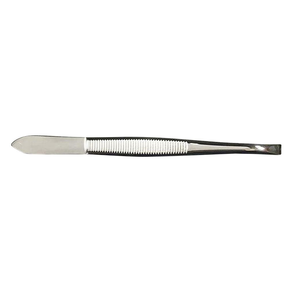 Yaxi Flat Tweezers Chrome - A2061