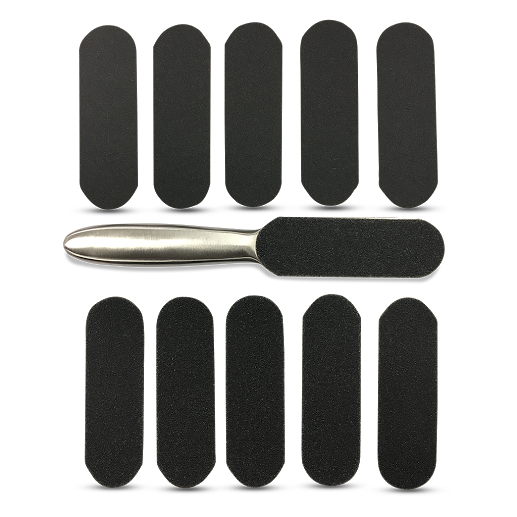 Costaline Pedicure File Rectangle 10 Replaceable Pads