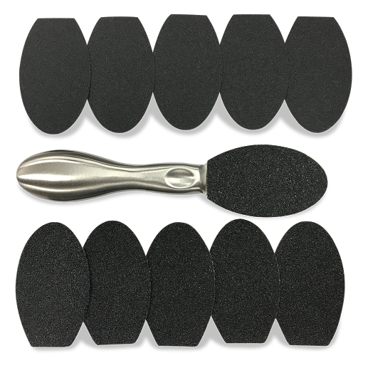 Costaline Pedicure File Oval 10 Replaceable Pads