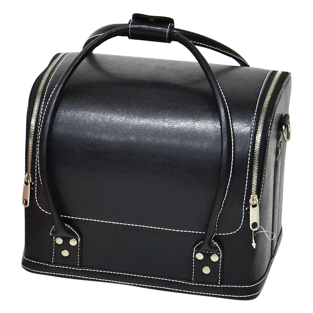 Sunrise Makeup Case - Small Hand Bag Black (WB-28-31-B)