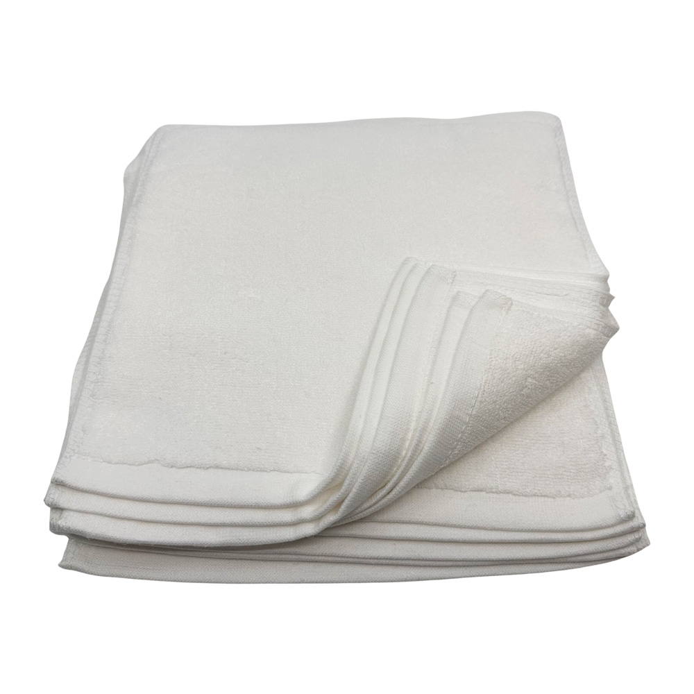 Costaline Cotton Towel 10pk 30x30 White