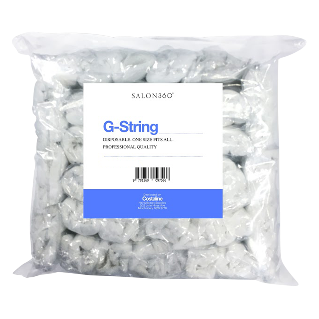 Salon360 Disposable G-String 20pcs Per Pack - White