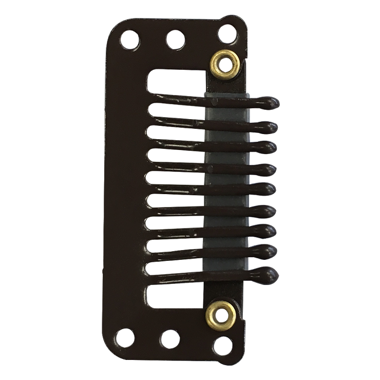 Costaline Extension Clips 50pcs - Comb - Dark Brown