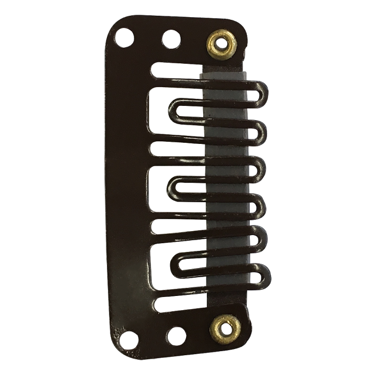 Costaline Extension Clips 50pcs - Loop - Dark Brown