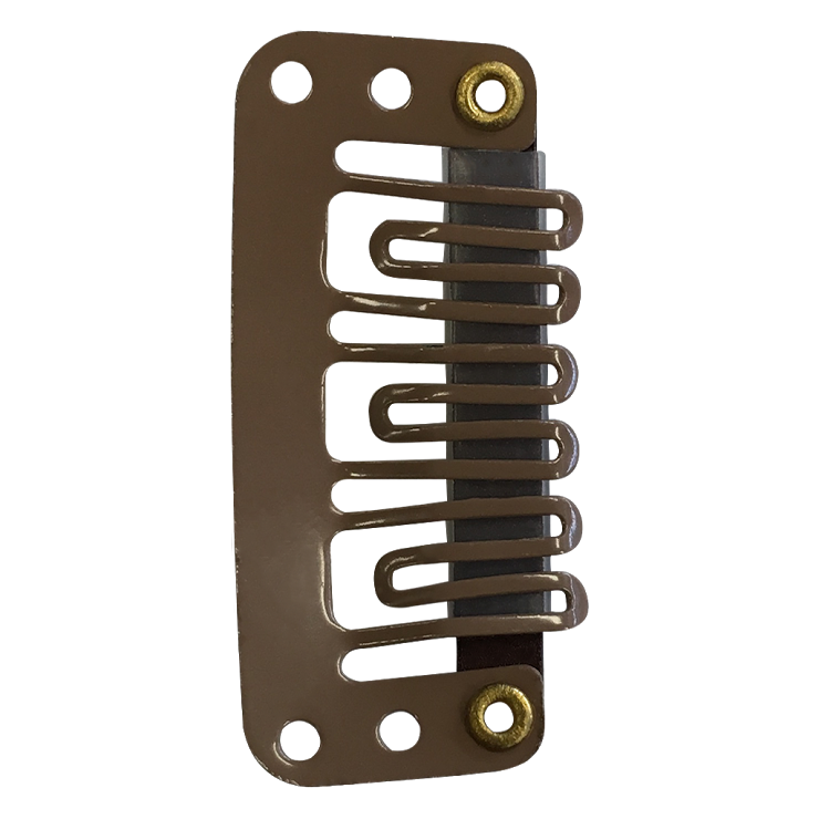 Costaline Extension Clips 50pcs - Comb - Light Brown