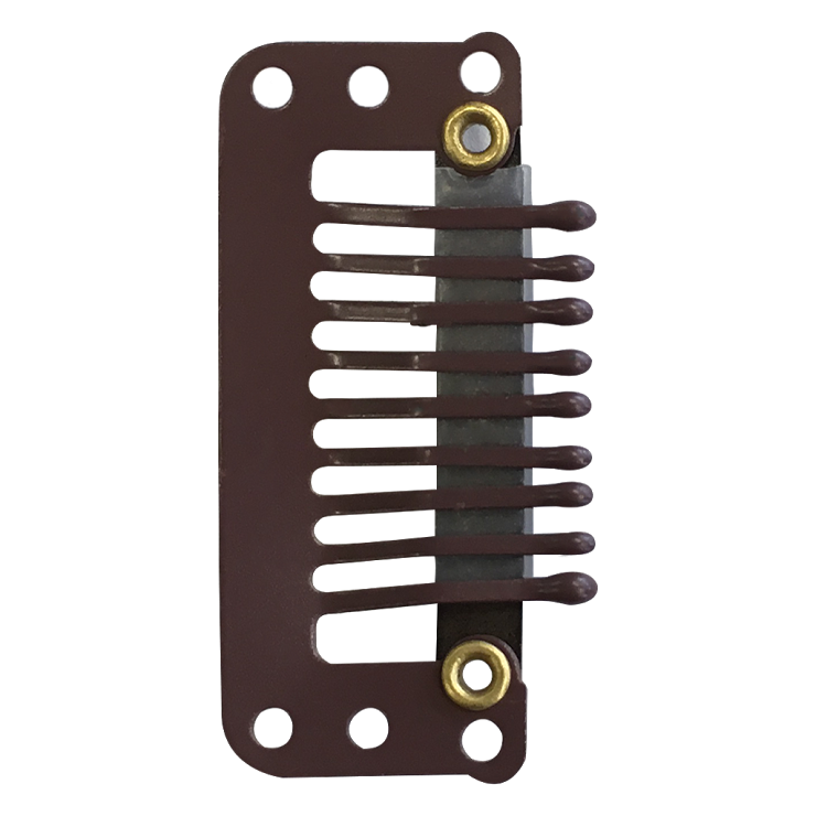 Costaline Extension Clips 50pcs - Loop - Light Brown
