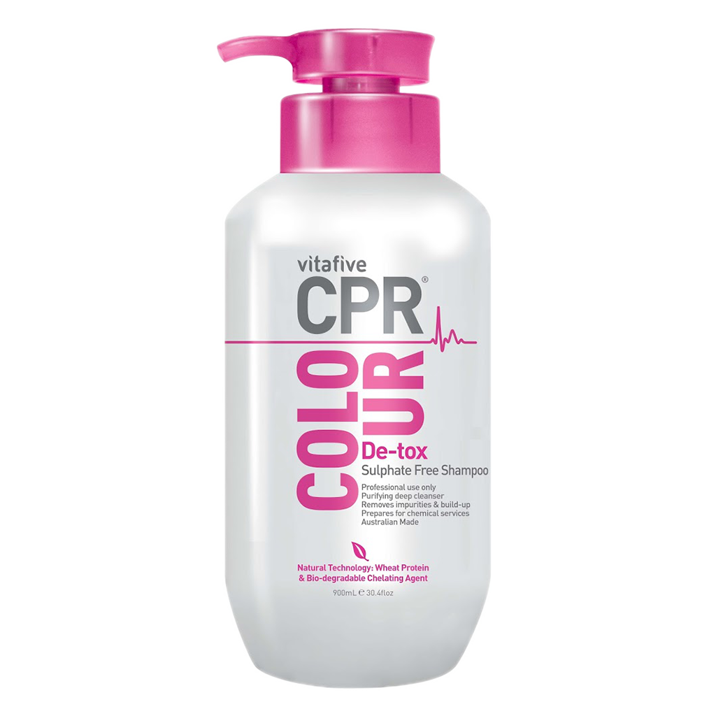 Vitafive CPR Colour De-Tox Shampoo 900ml