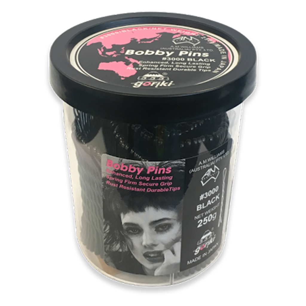 555 Bobby Pins 2 Inch 200G Black