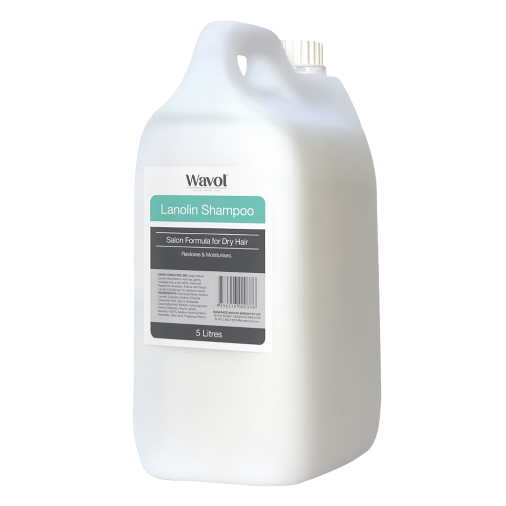 Wavol Lanolin Shampoo 5L