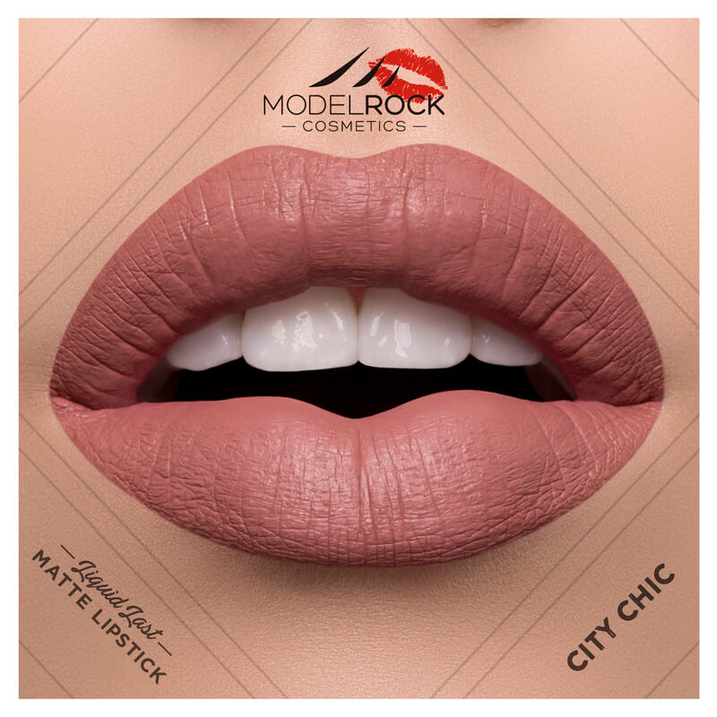 Modelrock Liquid Last Matte Lipstick - City Chic