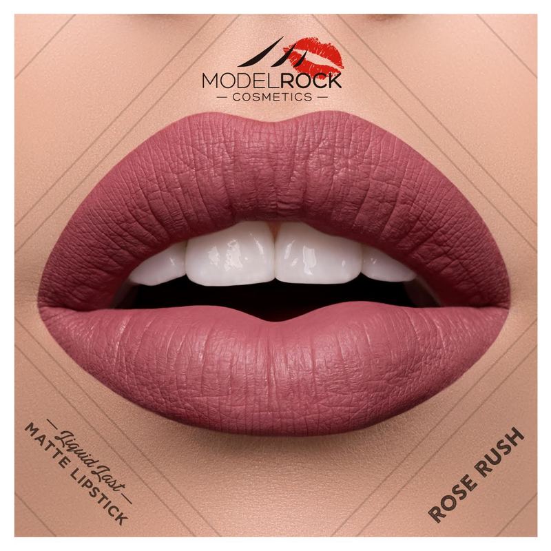 Modelrock Liquid Last Matte Lipstick - Rose Rush