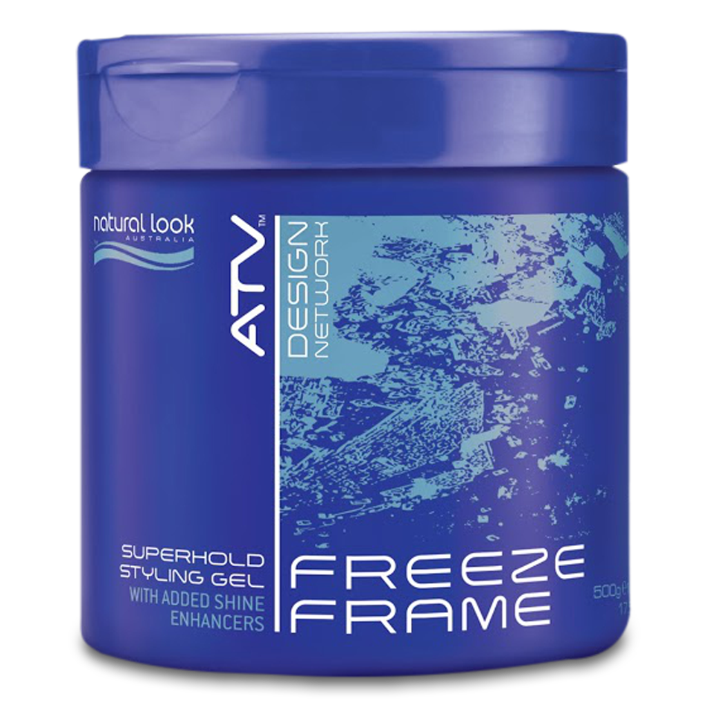 Natural Look ATV Freeze Frame Super Hold Styling Gel 500g