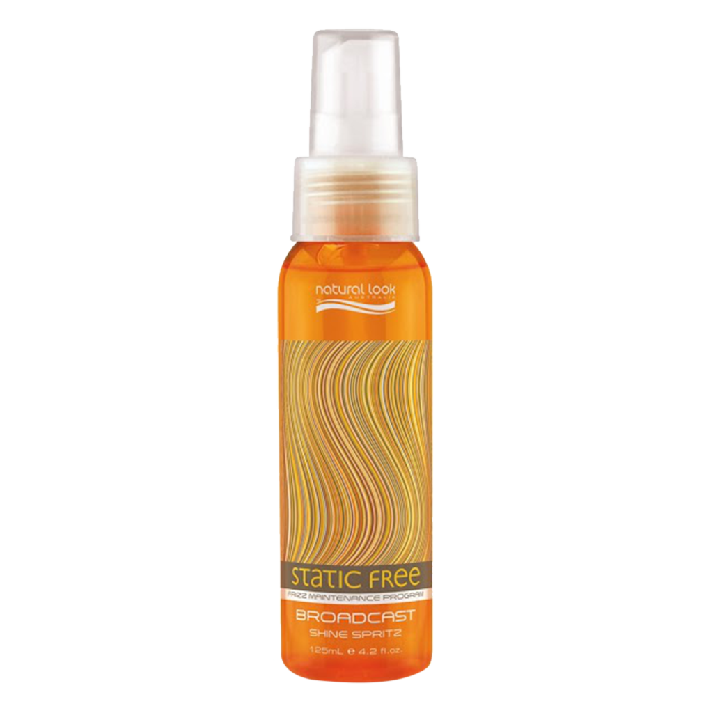 Natural Look Static Free Broadcast Shine Spritz 125ml 