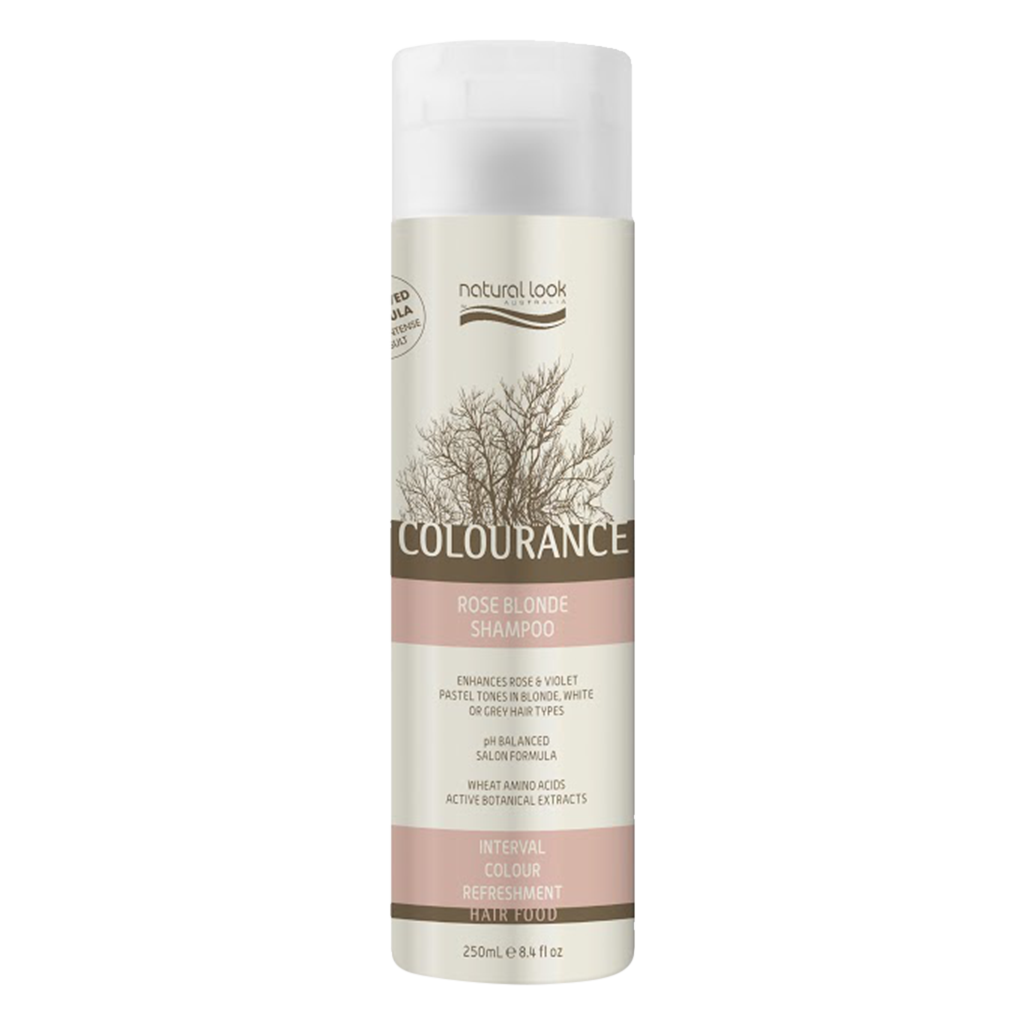 Natural Look Colourance Rose Blonde Shampoo 250ml