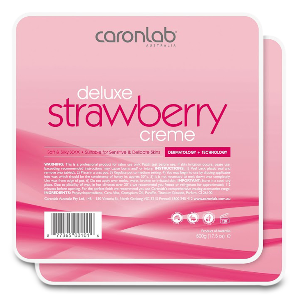 Caron Strawberry Creme Hard Wax 1kg