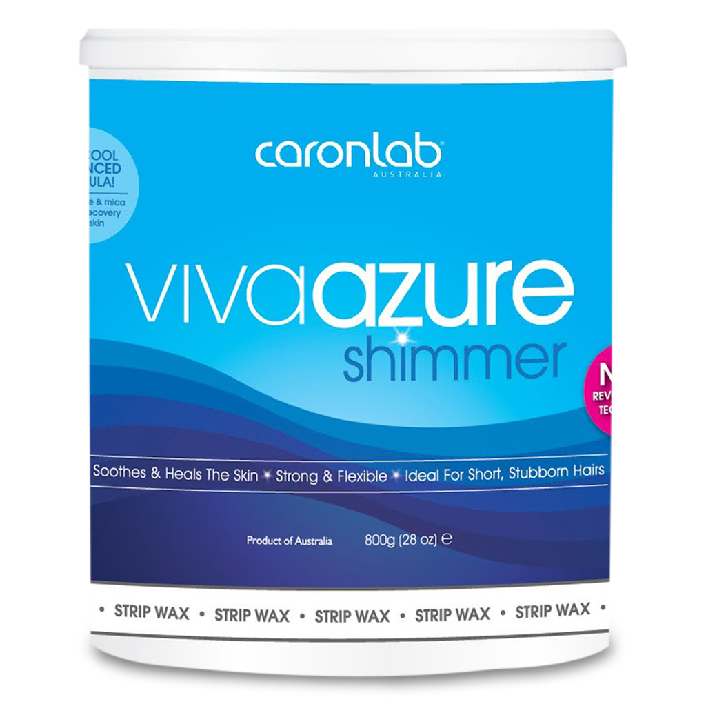 Caron Viva Azure Shimmer Strip Wax 800g