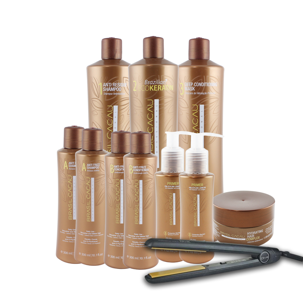 Brasil Cacau Complete Keratin Treatment Salon Kit