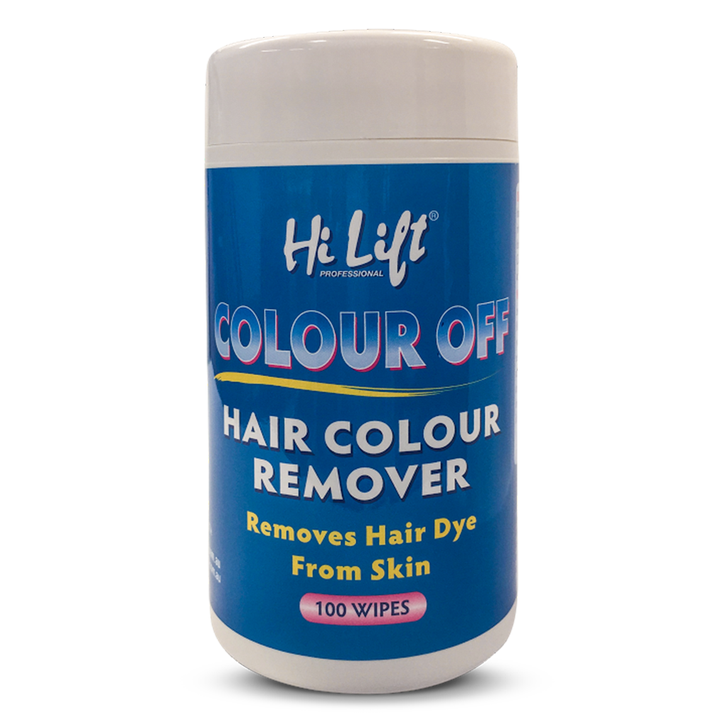 Hi Lift Colour Off Wipes Tub 100 Wipes 
