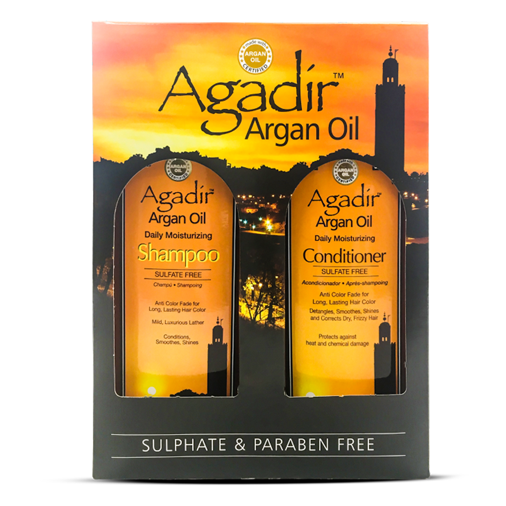 Agadir Shampoo & Conditioner Moisturizing Pack 366ml