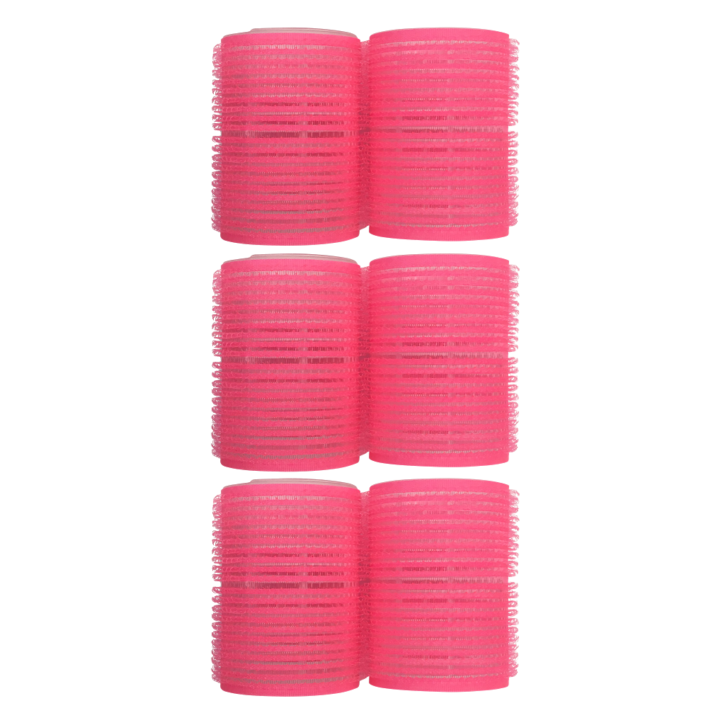 Costaline Velcro Rollers Pink 44mm 12Pk