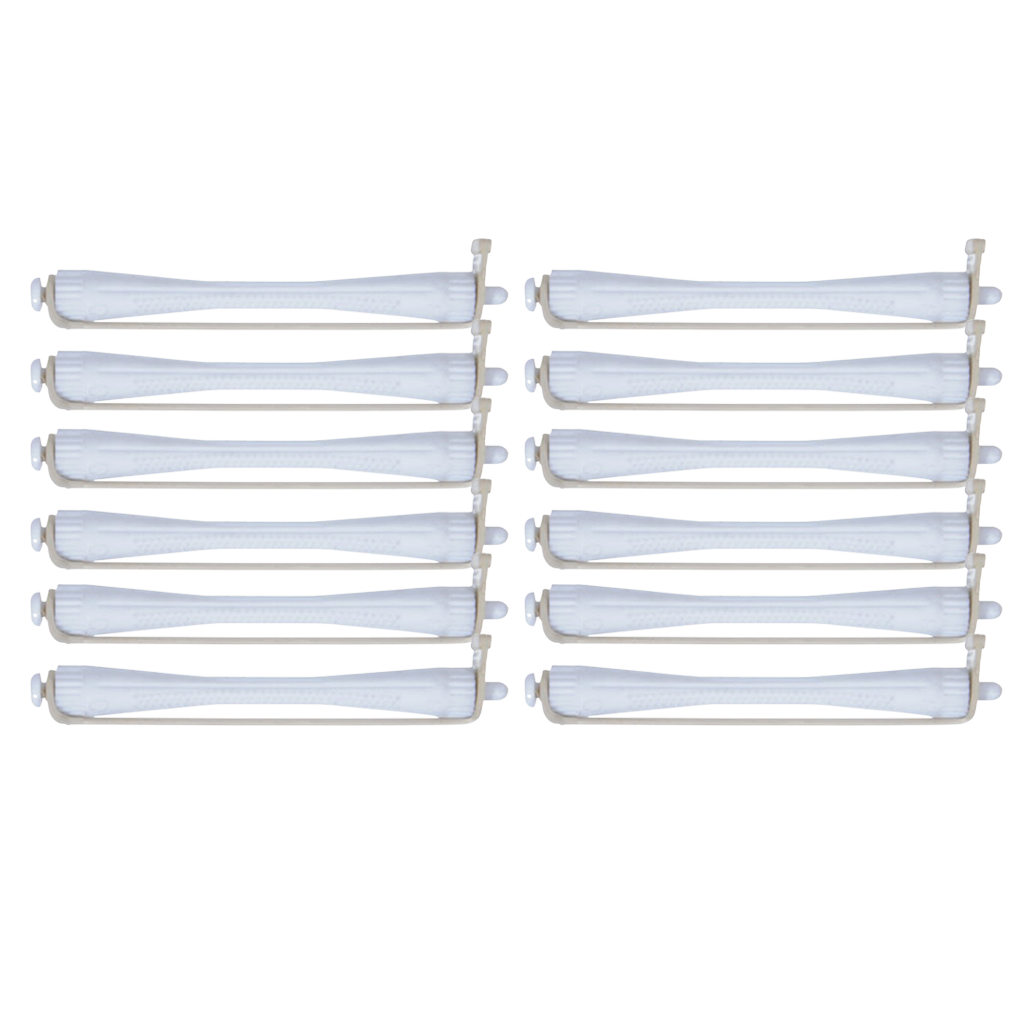 Costaline Perm Rods White 6mm 12pcs