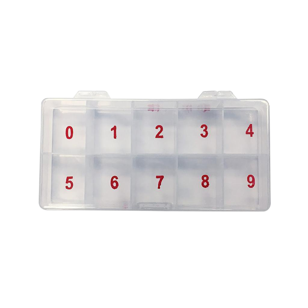 Costaline Nail Tips Box 10 sections