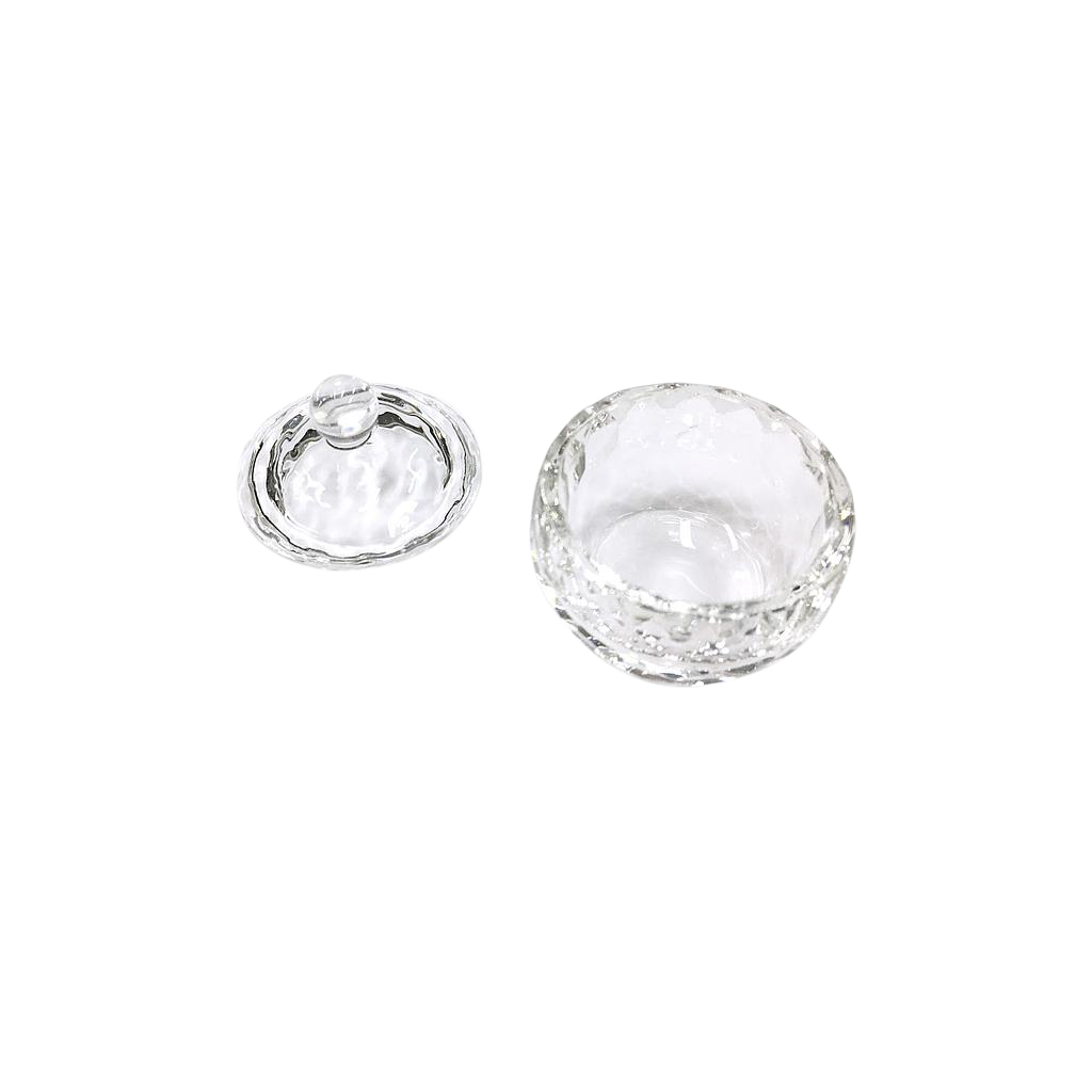 Costaline Glass Dappen Dish With Lid 1*