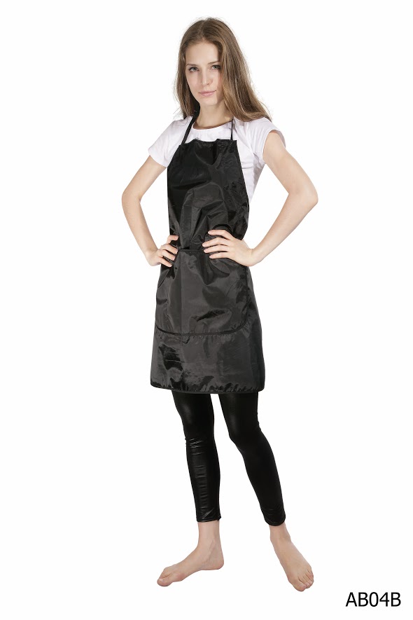 Salon360 Colouring Apron Black AB04B
