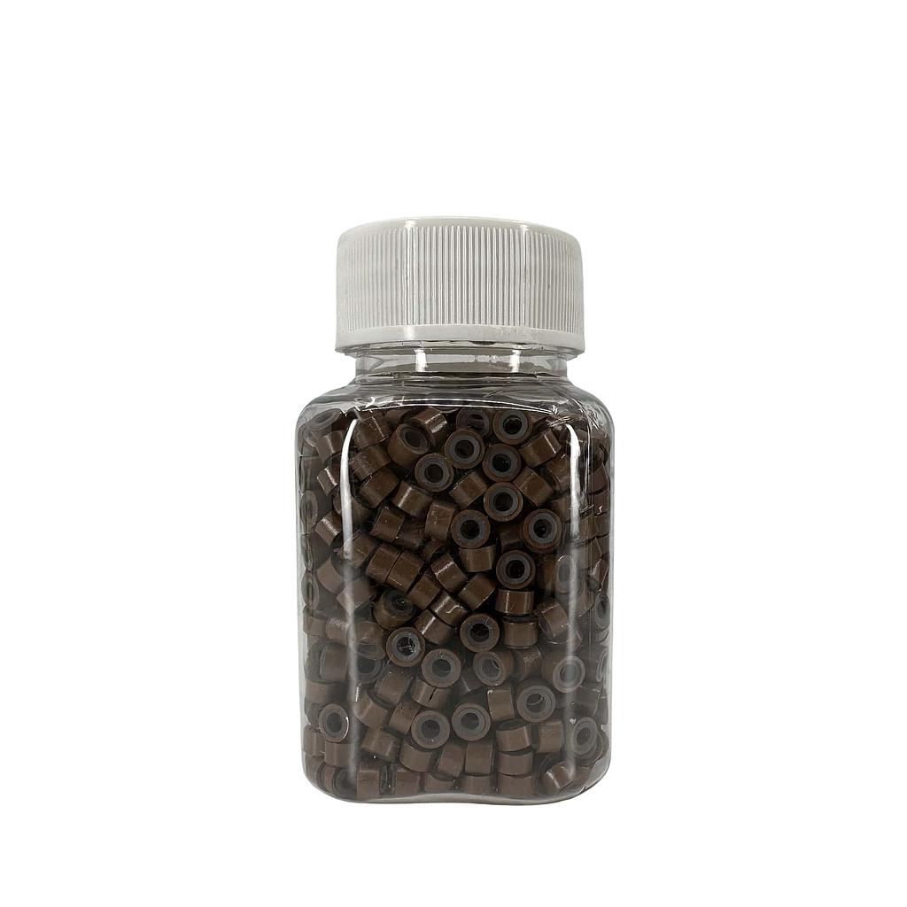 Costaline Extension Beads 5mm Inc. Rubber - Light Brown
