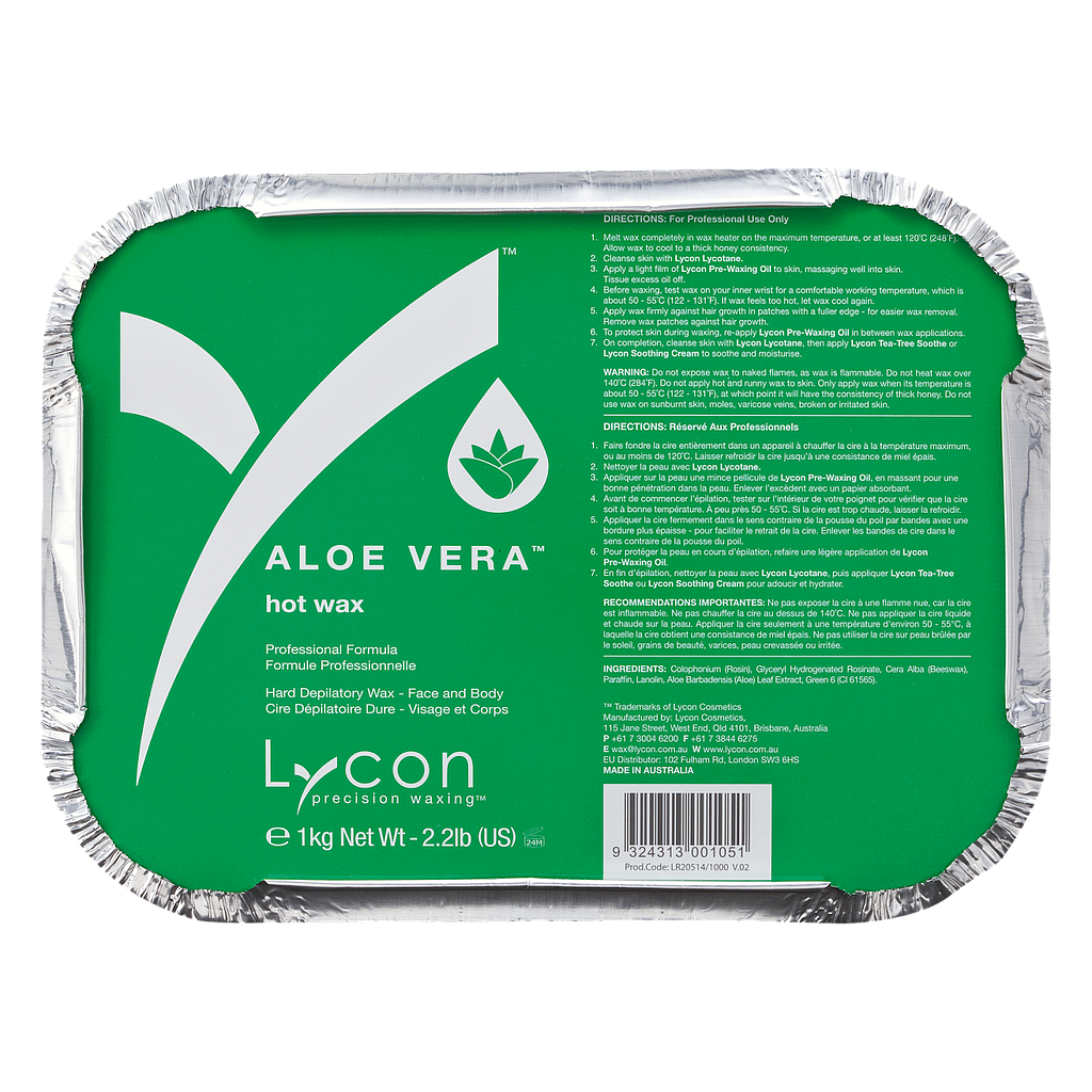 Lycon Aloe Vera Hot Wax 1kg