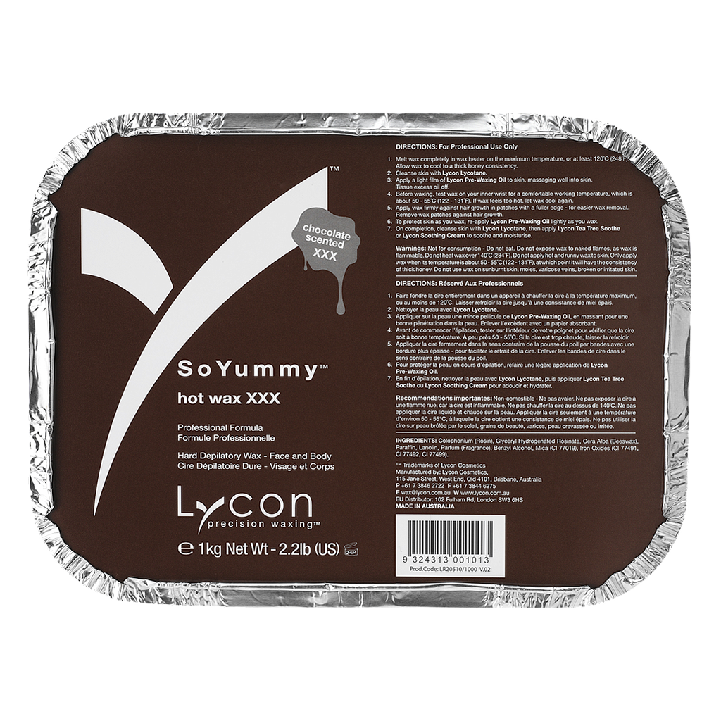 Lycon So Yummy Hot Wax 1kg DISCON